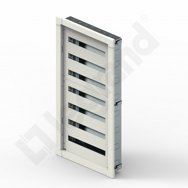 ROZDZIELNIA METALOWA 7X24 MODUŁY P/T IP30 LISTWA PRZYŁ N+PE XL3 - 337227 - LEGRAND