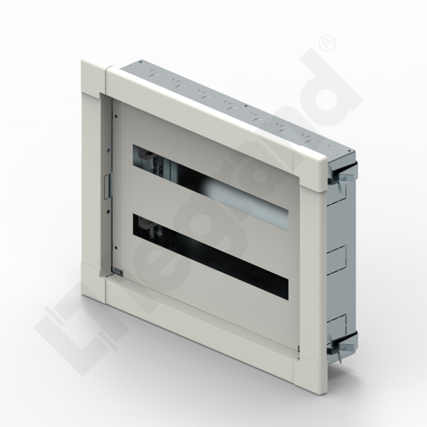 ROZDZIELNIA METALOWA 2X24 MODUŁY P/T IP30 LISTWA PRZYŁ N+PE XL3 - 337222 - LEGRAND