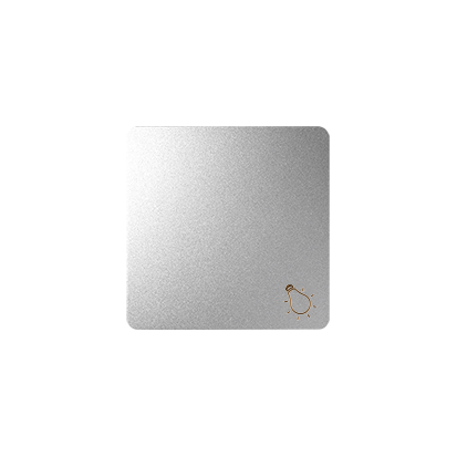 Klawisz z piktogramem "światło"; aluminium - 82018-93 - KONTAKT SIMON