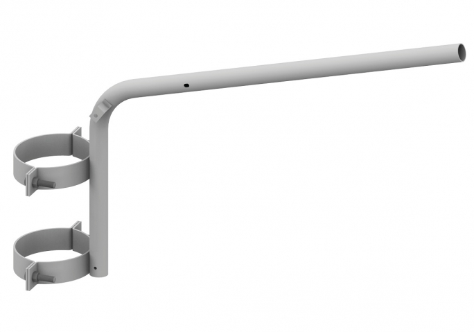 WYSIĘGNIK LAMP Z OBEJMĄ 500X1000 FI49/U-EPV2/PE/FI10.    TYP AN-200E/OG/ - P199240 - AN-KOM Sp. z o.o.