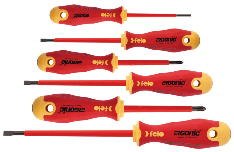 Śrubokręt ERGONIC VDE ZESTAW 6 SZTUK. - FL41396198 - FELO