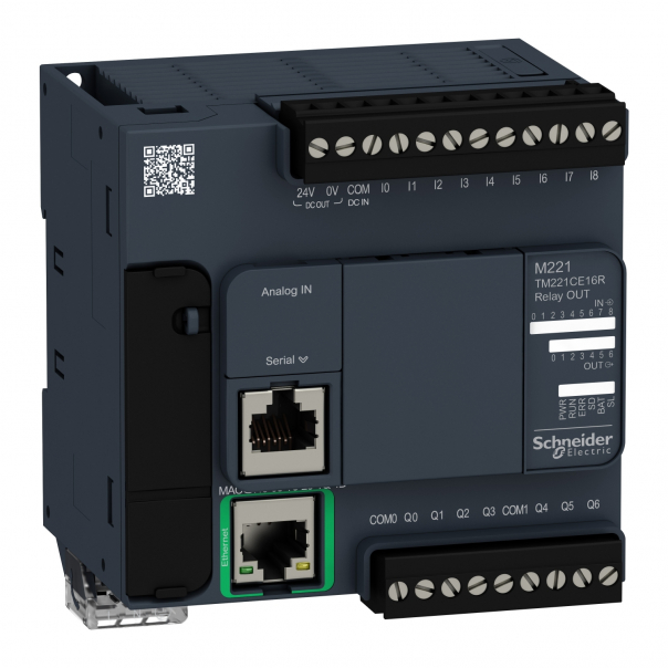 STEROWNIK M221-16I/O KOMPAKT ETHERNET. - TM221CE16R - SCHNEIDER ELECTRIC