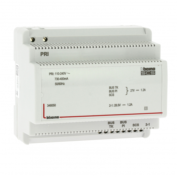 ZASILACZ 2W A/V KOMPAKT 1.2 A. - 346050 - LEGRAND