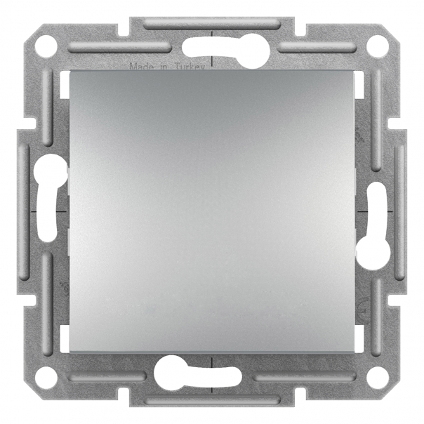 ŁĄCZNIK POJEDYNCZY ZACISKI ŚRUBOWE 10A 250V IP20 ALUMINIUM ASFORA - EPH0100361 - SCHNEIDER ELECTRIC