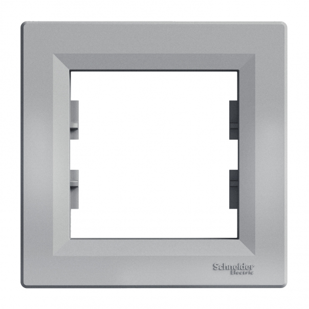 RAMKA POJEDYNCZA ALUMINIUM ASFORA - EPH5800161 - SCHNEIDER ELECTRIC