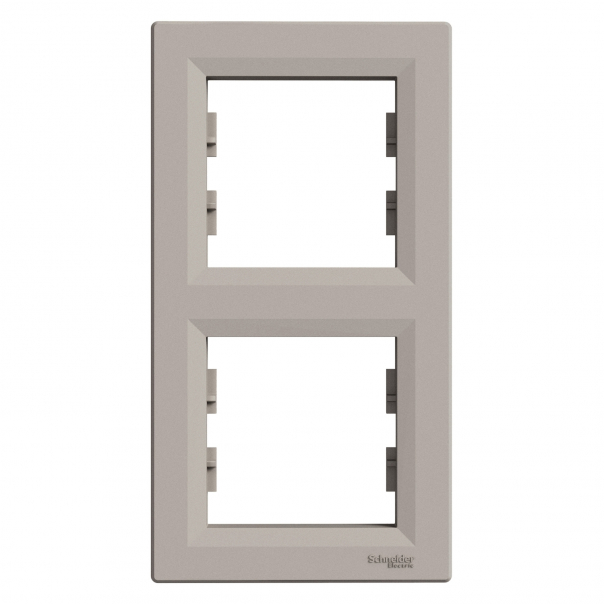 RAMKA PODWÓJNA PIONOWA BRĄZ ASFORA. - EPH5810269 - SCHNEIDER ELECTRIC