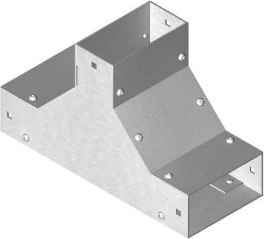 Trójnik redukcyjny dolny symetryczny  TRSDMP100H50 1,50 mm - 818610 - BAKS