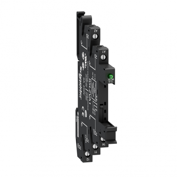 GNIAZDO ŚR.12/24AC/DC DO PRZEKAŹNIKA 12/24VDC. - RSLZVA1 - SCHNEIDER ELECTRIC