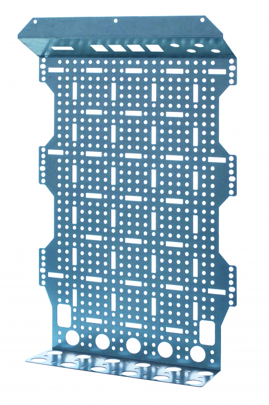 PŁYTA MONTAŻOWA PERFOROWANA POD GNIAZDKO I 4 ADAPTERY RJ PM3X12RJ - 001101351 - ETI