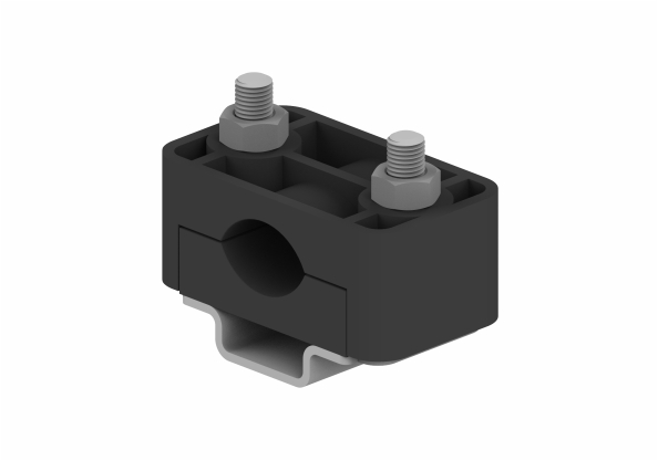 UCHWYT PRZEWODÓW W IZOLACJI WYSOKONAPIĘCIOWEJ W TWORZYWIE PW/OG/. - H196276 - AN-KOM Sp. z o.o.