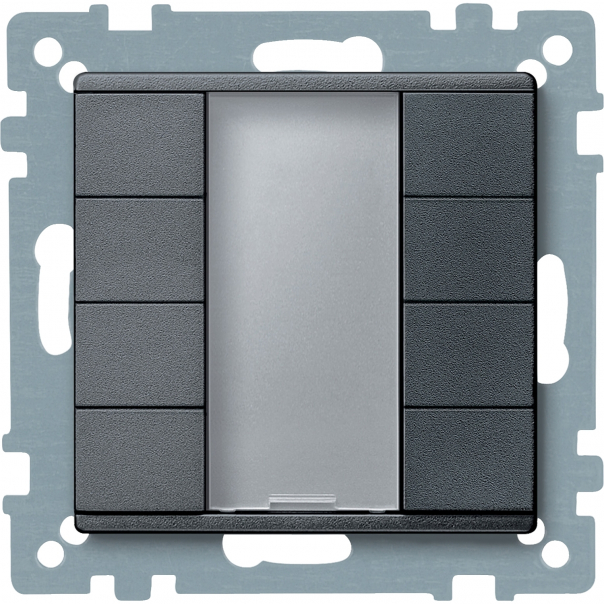 PRZYCISK POCZWÓRNY PLUS ANTRACYT TPM SYSTEM M. - MTN627814 - SCHNEIDER ELECTRIC