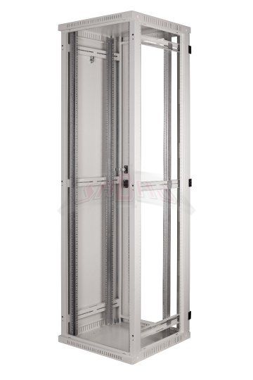SZAFA TELEINFORMATYCZNA 24U-800X800 DRZWI PEŁNE RAL 7035 BETA LIGHT. - BETAL-24U-88-S-DP - SABAJ