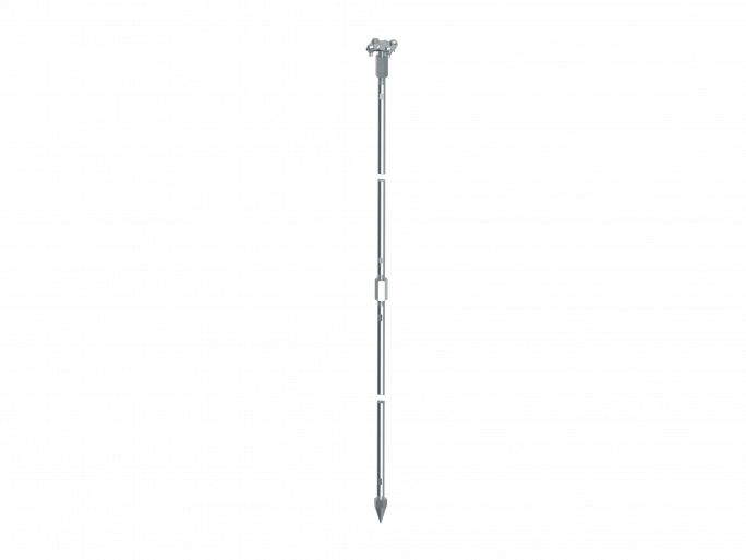 Uziom kompletny fi20 ocynkowany 3m (2x1,5m) 41.10.1 OC - 94113001 - ELKO-BIS