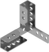 Łącznik ceownika kątowy prawy LCWLP 3,0 mm - 661412 - BAKS