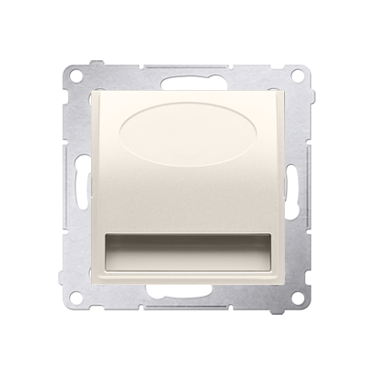 Oprawa oświetleniowa LED, 230 V AC, 1.1 W, białe ciepłe 3100 K; kremowy - DOS.01/41 - KONTAKT SIMON