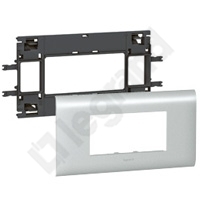 UCHWYT DO OSPRZĘTU MOSAIC 85MM 4 MODUŁY ALU DLP - 011214 - LEGRAND