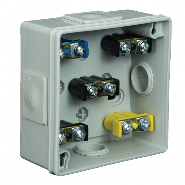 PUSZKA N/T 86X86X40MM IP55 DEKIEL KLIK-KLAK Z ZACISKAMI POPIEL VP 001-53. - 61.106 - ZAKŁAD PRODUKCYJNO - HANDLOWY "ELEKTRO-PLAST" SPÓŁKA Z OGRANICZONĄ ODPOWIEDZIALNOŚCIĄ