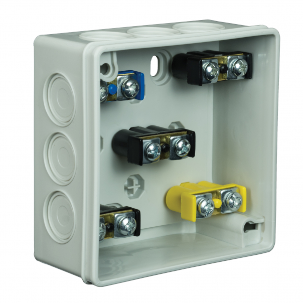PUSZKA N/T 86X86X40MM IP55 DEKIEL KLIK-KLAK Z OSŁONĄ Z ZACISKAMI POPIEL VP 003-53. - 61.118 - ZAKŁAD PRODUKCYJNO - HANDLOWY "ELEKTRO-PLAST" SPÓŁKA Z OGRANICZONĄ ODPOWIEDZIALNOŚCIĄ