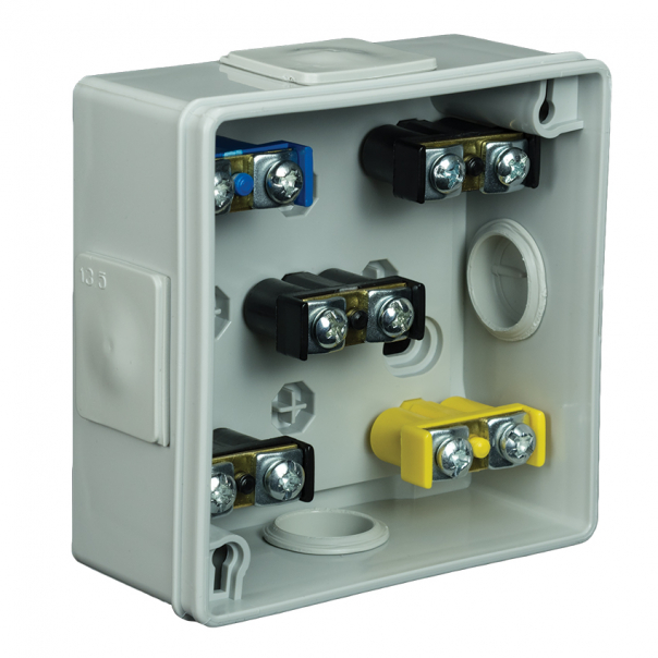 PUSZKA N/T 86X86X40MM IP55 DEKIEL NA 2 WKRĘTY Z ZAC POPIEL VP 021-53. - 61.124 - ZAKŁAD PRODUKCYJNO - HANDLOWY "ELEKTRO-PLAST" SPÓŁKA Z OGRANICZONĄ ODPOWIEDZIALNOŚCIĄ