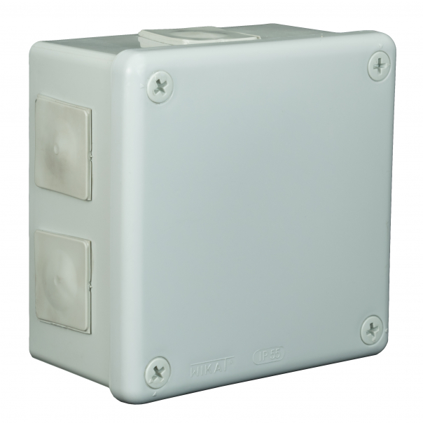 PUSZKA N/T 118X118X68 IP55 BEZ ZACISKÓW DEKIEL NA 4 WKRĘTY POPIEL VP 053-03. - 61.166 - ZAKŁAD PRODUKCYJNO - HANDLOWY "ELEKTRO-PLAST" SPÓŁKA Z OGRANICZONĄ ODPOWIEDZIALNOŚCIĄ