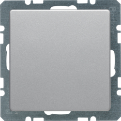 ZAŚLEPKA Z PŁYTKĄ CZOŁOWĄ BEZ PAZURKÓW ROZPOROWYCH ALUMINIUM AKSAMIT LAKIEROWANY Q.X - 10096084 - HAGER