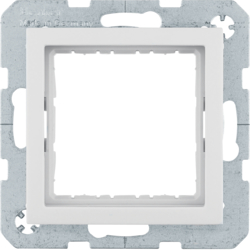 Zestaw adaptacyjny do modułów systo 45x45mm, kremowy, połysk B.Kwadrat. - 14408982 - HAGER