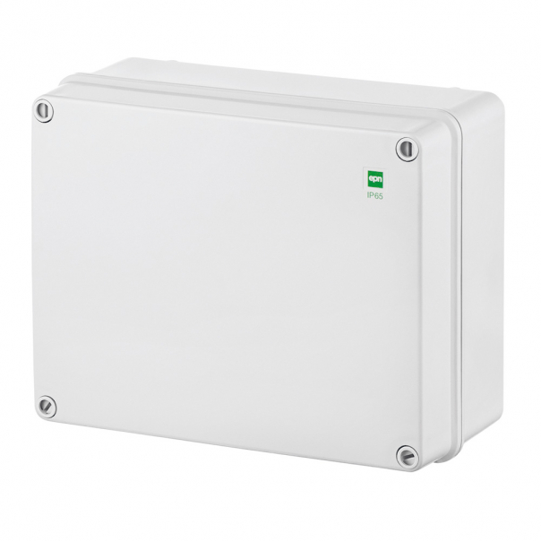 PUSZKA NATYNK 340x270x165 IP65 SZARY INDUSTRIAL - 2726-00 - ELEKTRO-PLAST NASIELSK