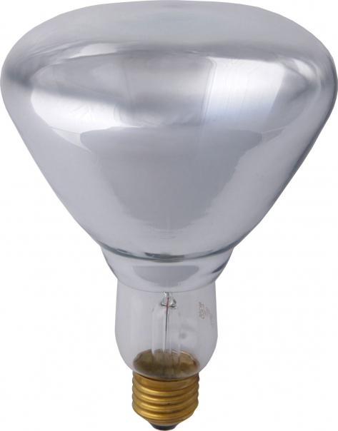 PROMIENNIK PODCZERWIENI IR2, 375W, 230V, E40, R125CL, 2800 K, 5000 H, SZKŁO TWARDE. - PRO-2715 - HELIOS żarówki