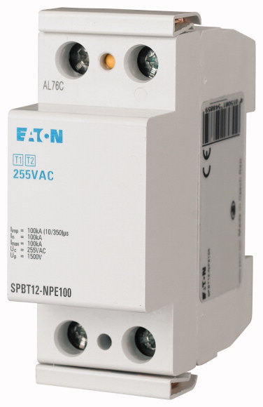 Ogranicznik przepięć typ 1+2 (klasa B+C) SPBT12-NPE100 - 158307 - EATON