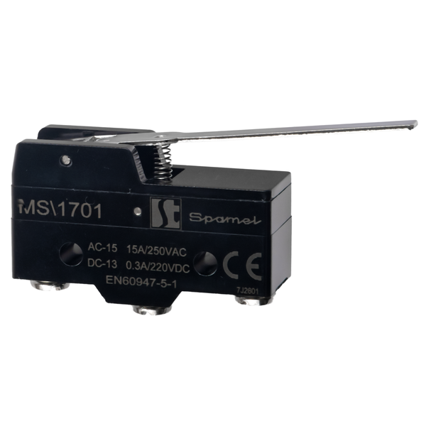 ŁĄCZNIK MINIATUROWY DŹWIGNIA PŁASKA DŁUGA - MS\1701 - SPAMEL