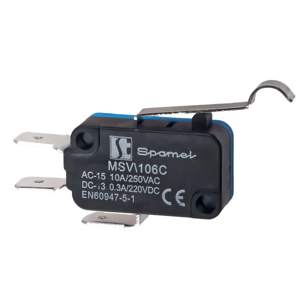 ŁĄCZNIK MINIATUROWY DŹWIGNIA GIĘTA DŁUGA. - MSV\106C - SPAMEL