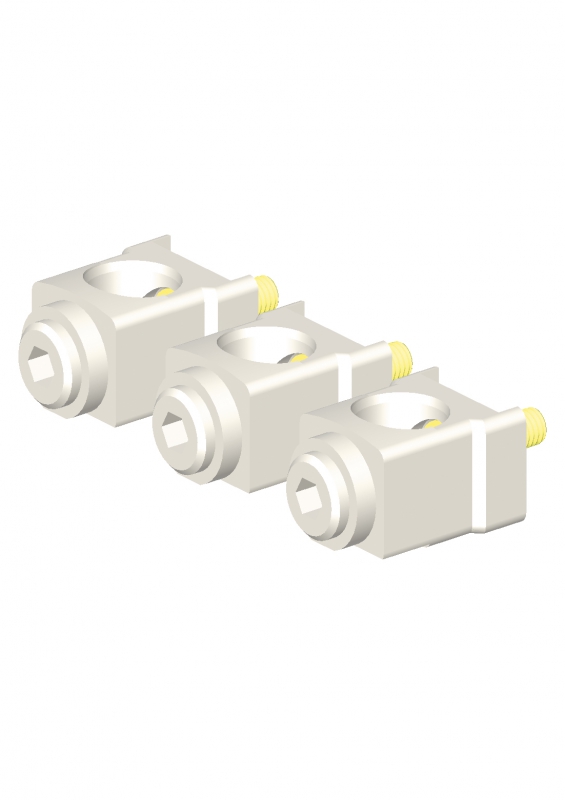 ZACISKI KLATKOWE (1KPL=3SZT.) SP2 125/3 - 004671163 - ETI
