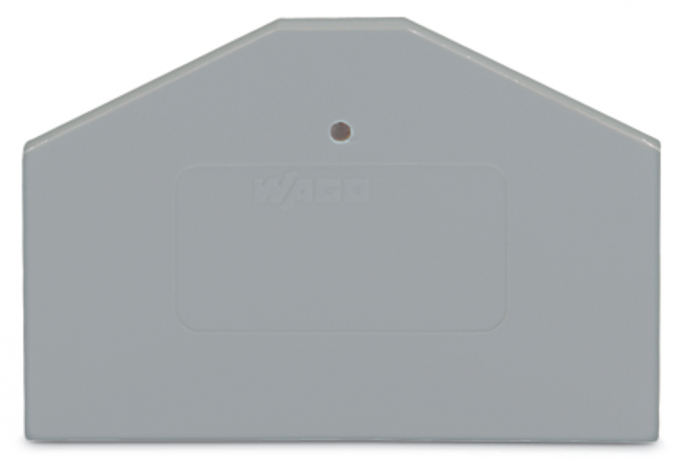 ŚCIANKA KOŃCOWA/WEWNĘTRZNA GR. 2,5 MM, SZARA. - 281-312 - WAGO