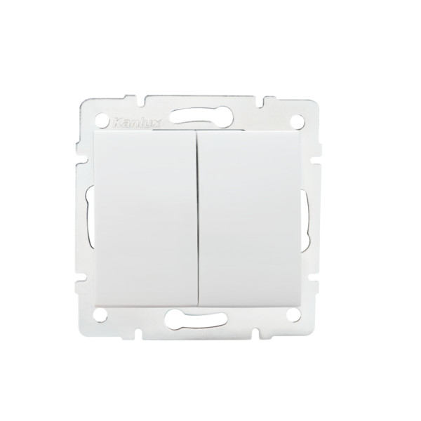 Łącznik zwierny podwójny LOGI 02-1022-102 bi   - 25069 - KANLUX