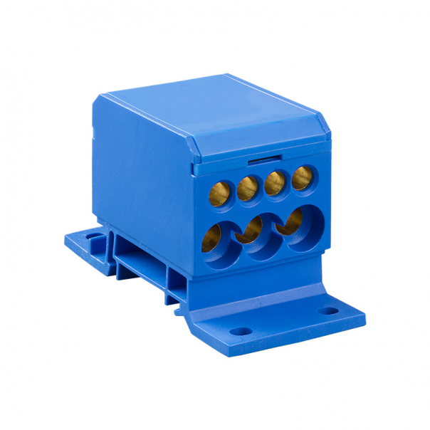 BLOK ROZDZIELCZY 2X4-50MM2 + 3X2,5-25MM2 + 4X2,5-16MM2 NIEBIESKI DB1-N. - 48.11 - ELEKTROPLAST OPATÓWEK