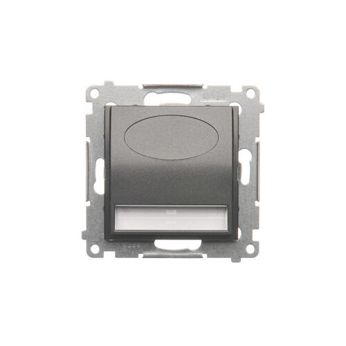 Oprawa oświetleniowa LED, 14 V DC, 0.42 W, białe ciepłe 3100 K; antracyt !Wymagany zasilacz 14V - DOS14.01/48 - KONTAKT SIMON