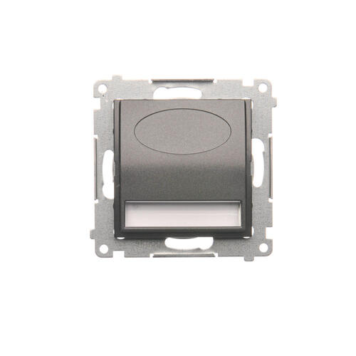 Oprawa oświetleniowa LED, 230 V AC, 1.1 W, białe ciepłe 3100 K; antracyt - DOS.01/48 - KONTAKT SIMON