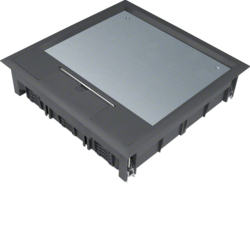 POKRYWA UCHYLNA 244X244 WYKŁADZINA 12MM VQ12 CZARNY PA TEHALIT.VE-EE  - VQ12129005 - HAGER