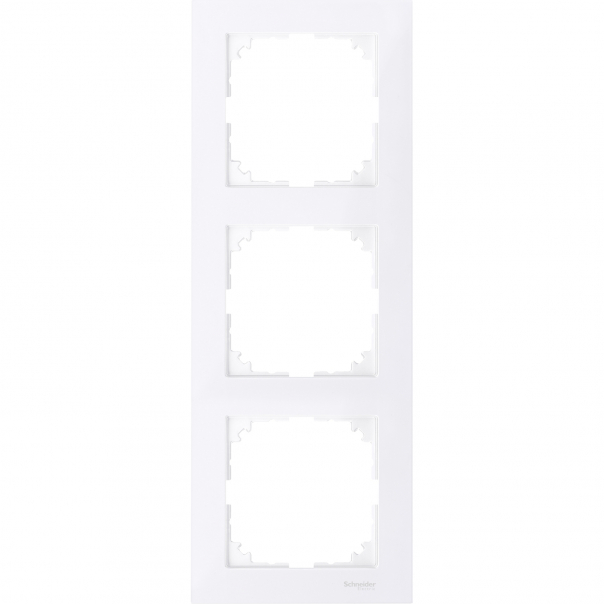 RAMKA POTRÓJNA BIAŁA-ACT M-PURE - MTN4030-3625 - SCHNEIDER ELECTRIC