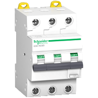 WYŁĄCZNIK KOMBINOWANY 6KA, 30MA, TYP A, 3-BIEGUNOWY IC60RCBO-3-C10-30-A - A9D67310 - SCHNEIDER ELECTRIC