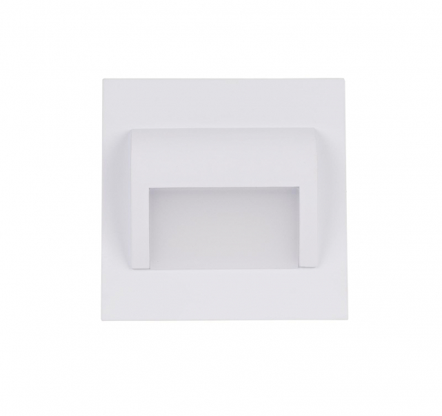 Oprawa schodowa LED Inga, biała, 1,2W, 3100K - LS-IWW - F&F