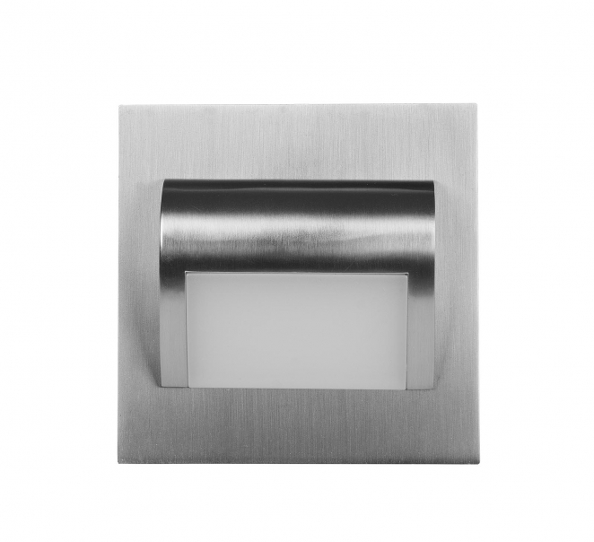 Oprawa schodowa LED Inga, satyna, 1,2W, 3100K - LS-ISW - F&F