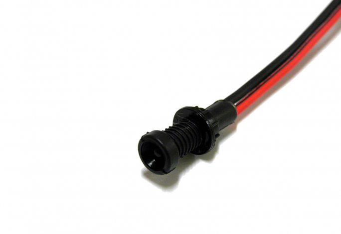 Kontrolka diodowa, klosz 3 mm, 24V CZERWONY Klp3R/24V. - 84403001 - SIMET