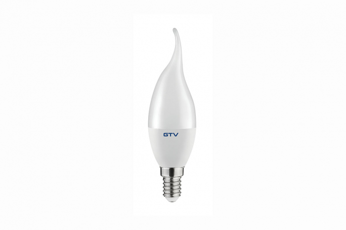 ŹRÓDŁO ŚWIATŁA LED E14 C37L 8W 720LM 3000K WW ŚWIECZKA PŁOMYK - LD-SMC37L-80 - GTV