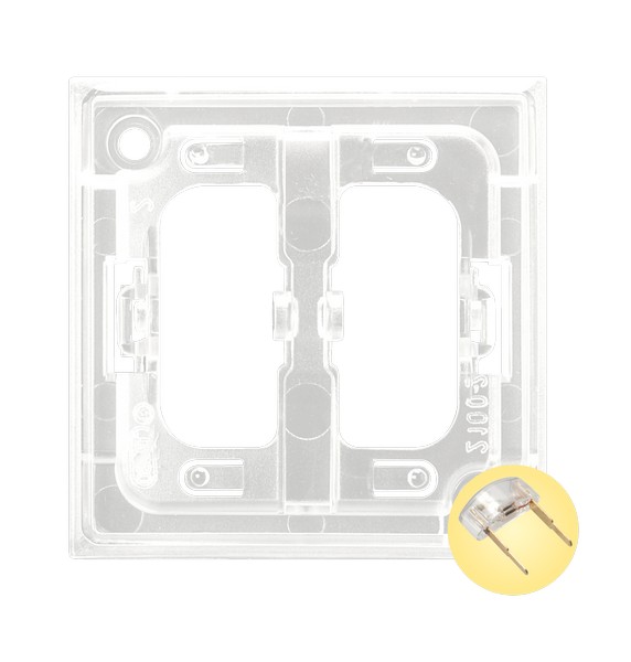 ZESPÓŁ PODŚWIETLENIA LED ZŁOTY ARIA - ZP-2UG - OSPEL