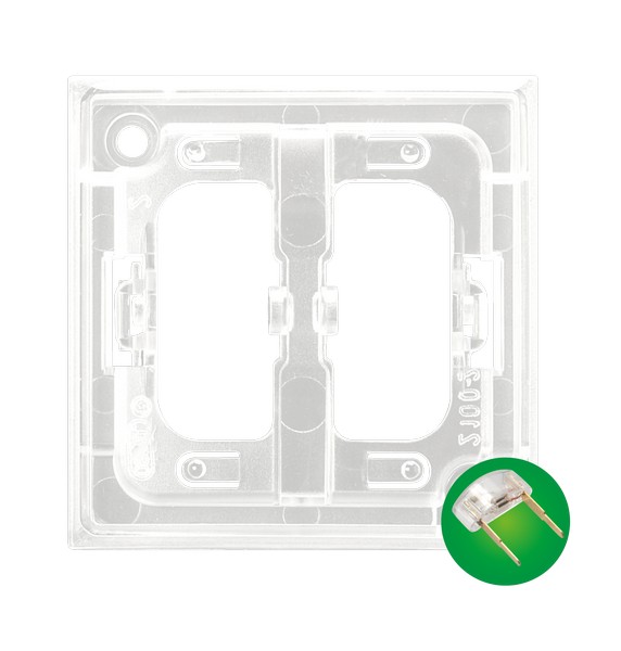 ZESPÓŁ PODŚWIETLENIA LED ZIELONY ARIA - ZP-2UZ - OSPEL