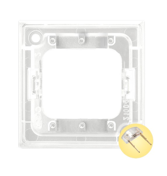 ZESPÓŁ PODŚWIETLENIA LED ZŁOTY DO ŁĄCZNIKÓW POTRÓJNYCH ARIA. - ZP-4UG - OSPEL