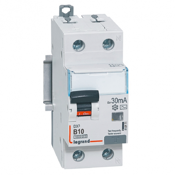 WYŁĄCZNIK RÓŻNICOWY  P312 DX3 B10 30MA AC 10KA - 410971 - LEGRAND