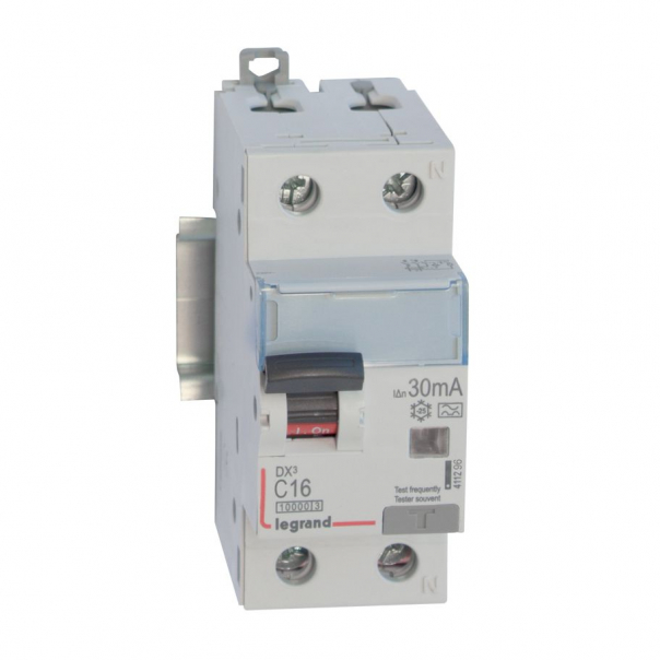 WYŁĄCZNIK RÓŹNICOWY  P312 DX3 C16 30MA A 10KA - 411296 - LEGRAND
