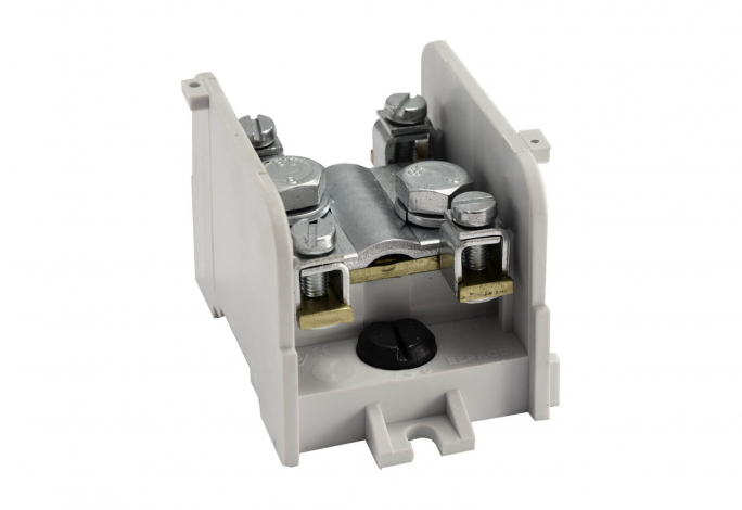 ODGAŁĘŹNIK INSTALACYJNY 1-SEGMENTOWY (ZACISK: 1X70MM2 - 4X16MM2) SZARY LZ 1*70/16  - 84057002 - SIMET